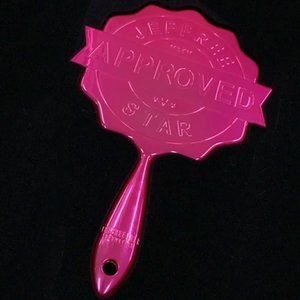 JEFFREE STAR🌺Pink Metallic Hand Mirror NEW Sealed In Box